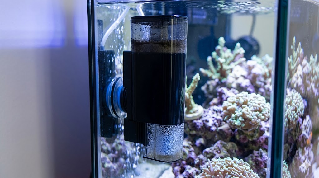 Saltwater Aquarium — Nio in action